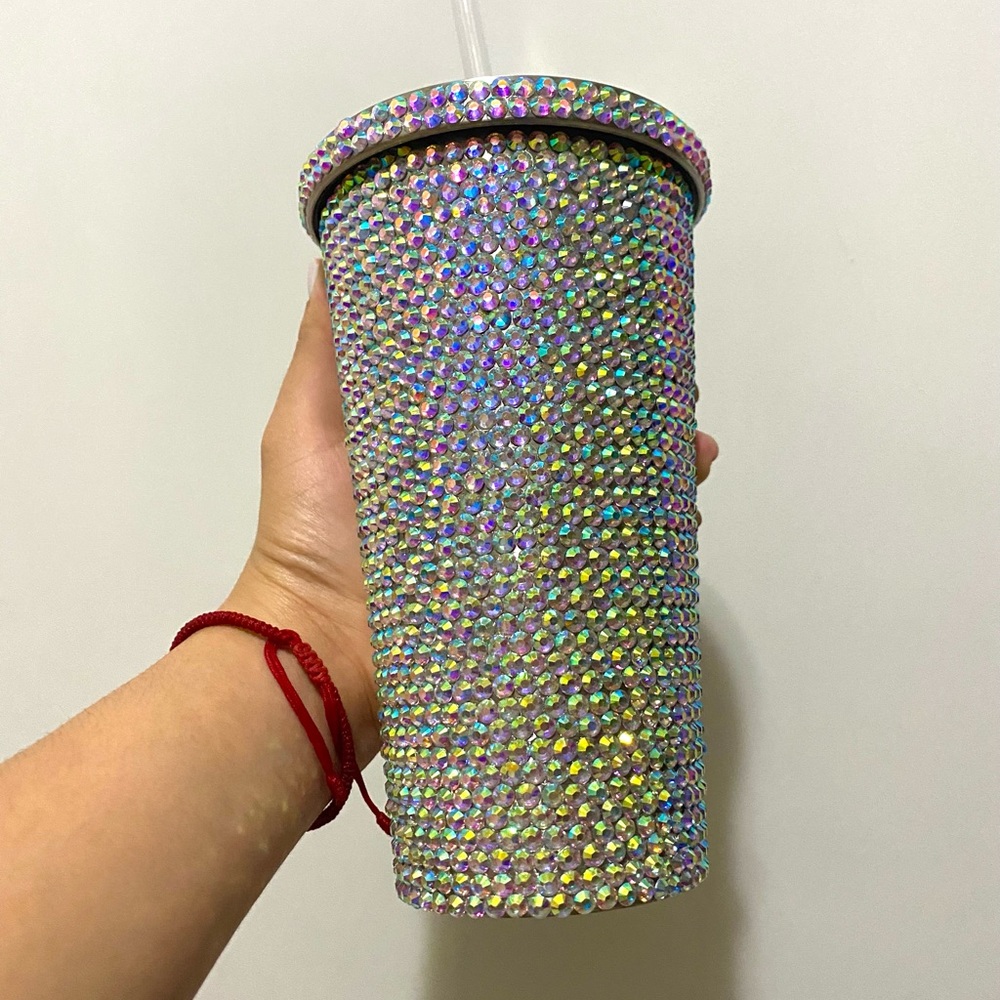 Rhinestone tumbler